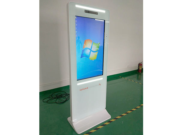 43inch PC touch screen kiosk with PC and motion sensor