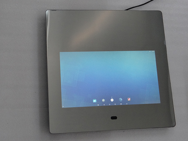 Magic mirror LCD display