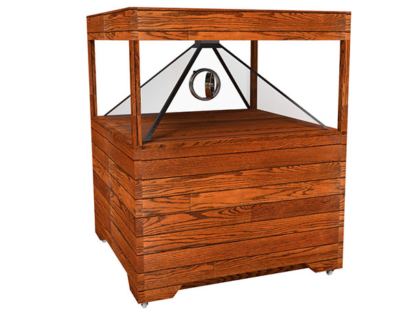  360 degree showcase holographic 3d pyramid hologram ADVERTISING PLAYER