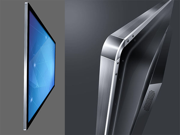 Wall mounted lcd advertising player digital signage