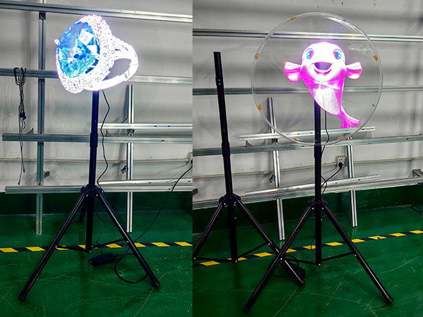 3D LED FAN WITH STAND