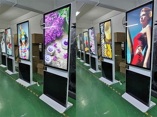Rotating Free standing kiosk