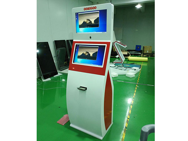 Self service kiosk for bank