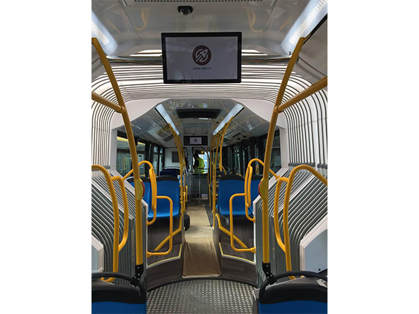 Bus Monitor 15.6 18.5 21.5inch for advertising on bus