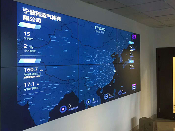 narrow bezel lcd video wall