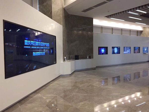 Wall mounted digital signage